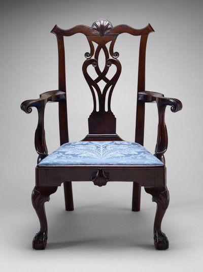 Sillón, c. 1760-1790 de American School