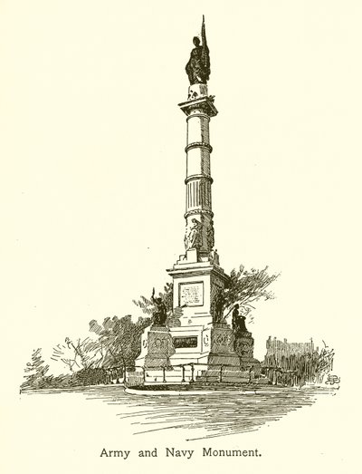 Monumento del Ejército y la Marina, Boston Common de American School