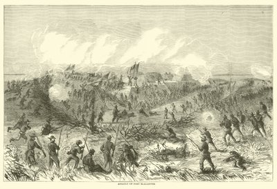 Asalto al Fuerte McAllister, diciembre 1864 de American School
