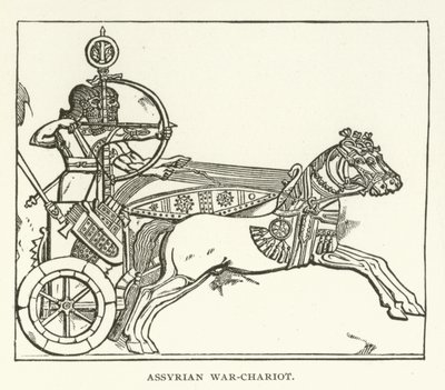 Carro de guerra asirio de American School