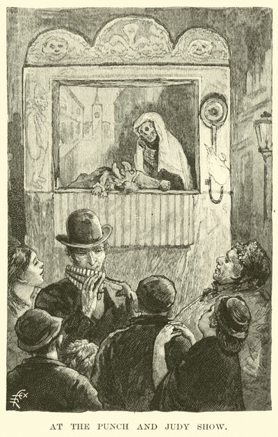 En el Espectáculo de Punch y Judy de American School