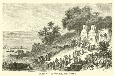 Orillas del Ganges, cerca de Patna de American School