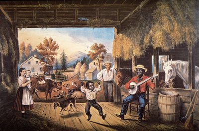Baile de granero en Kentucky de American School
