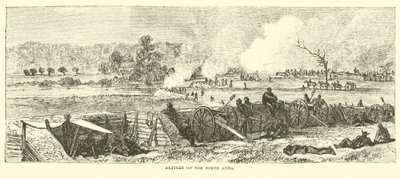 Batería en el North Anna, mayo 1864 de American School