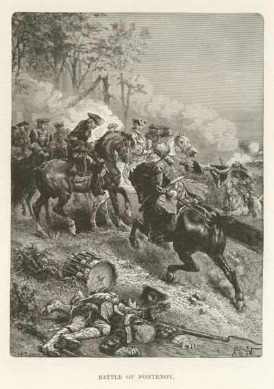 Batalla de Fontenoy de American School