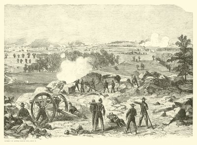 Batalla de Gettysburg, Cumbre de Little Round Top, 2 de julio, julio de 1863 de American School