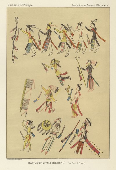 Batalla de Little Big Horn de American School