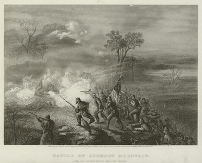 Batalla de Lookout Mountain, 1863 de American School