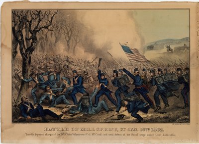 Batalla de Mill Spring, Ky. 19 de enero de 1862 de American School
