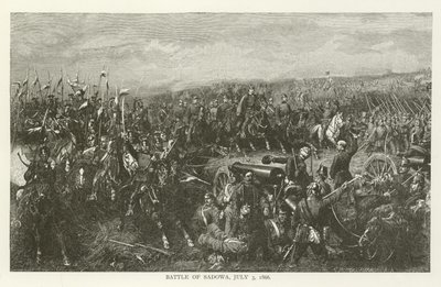 Batalla de Sadowa, 3 de julio de 1866 de American School