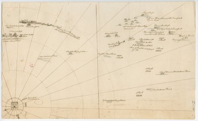 Plan de batalla para el sitio del puerto de Boston, c.1775-1776 de American School