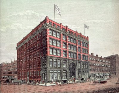 Souvenir de Bloomingdales, 1886 de American School