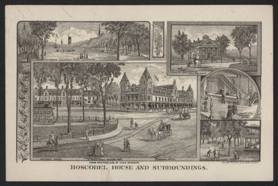 Casa Boscobel y alrededores de American School