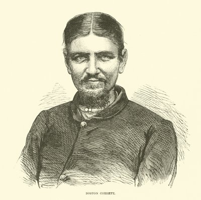 Boston Corbett, abril 1865 de American School