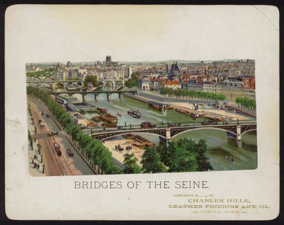 Puentes sobre el río Sena, París, Francia de American School