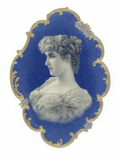 Busto de una joven de American School