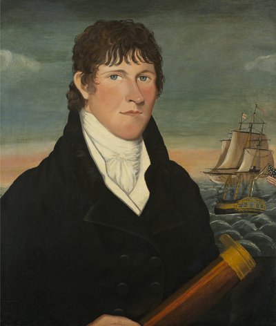 Capitán David Bush, 1812 de American School