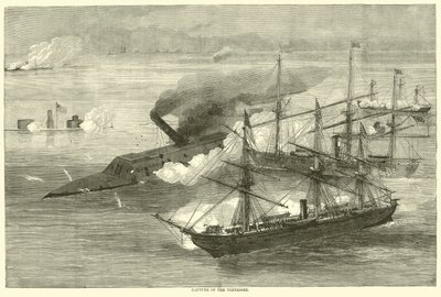 Captura del Tennessee, agosto 1864 de American School