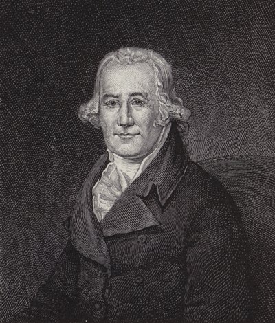 Caspar Wistar, médico y anatomista estadounidense (grabado) de American School
