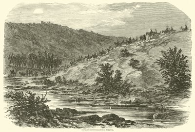 Reconocimiento de caballería en Virginia, septiembre 1862 de American School