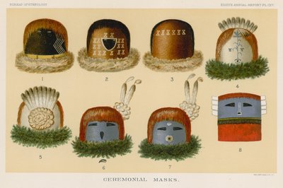 Máscaras ceremoniales de American School
