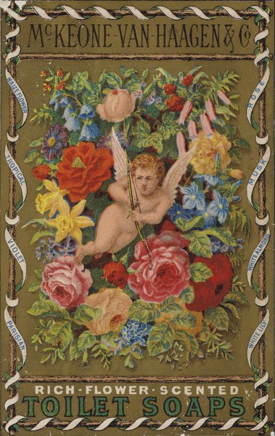 Querubín con flores de American School