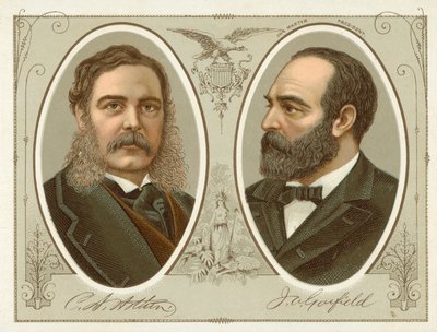 Chester A Arthur, James A Garfield de American School