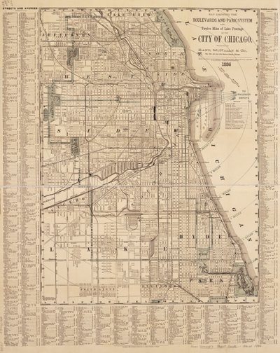 Mapa de Chicago de American School