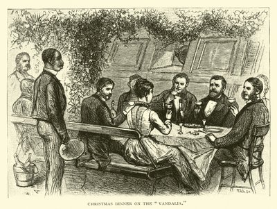 Cena de Navidad en el Vandalia de American School