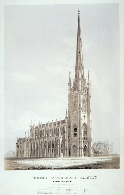 Iglesia de la Santísima Trinidad, Brooklyn Heights de American School