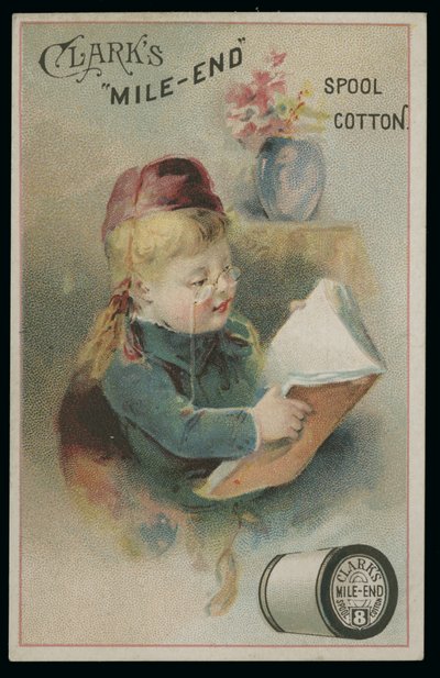 Tarjeta comercial de algodón Clark