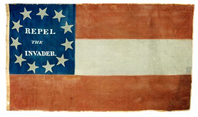 Bandera nacional confederada (textil) de American School