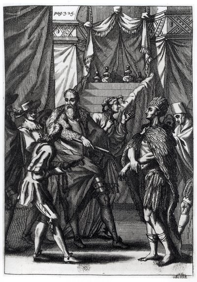 Cortés y Moctezuma, de 