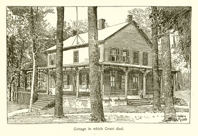 Cabaña en la que murió Grant de American School