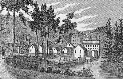 Aldea de la fábrica de algodón, Glastenbury, de 