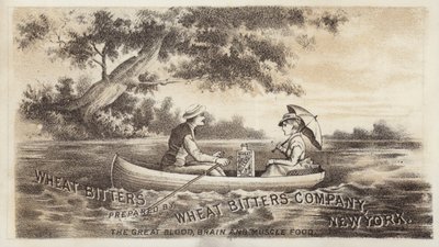 Pareja en bote de remos de American School