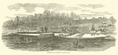 Cruce en United States Ford, enero-abril 1863 de American School