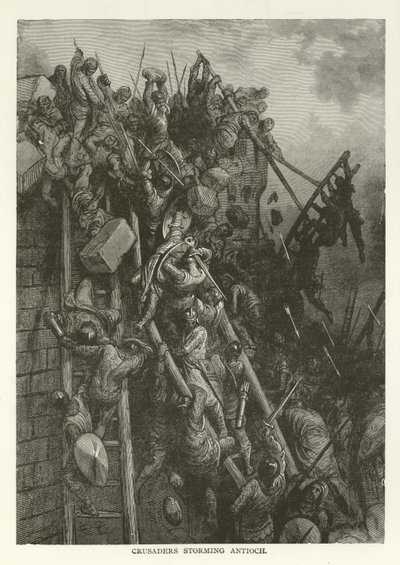 Cruzados asaltando Antioquía de American School