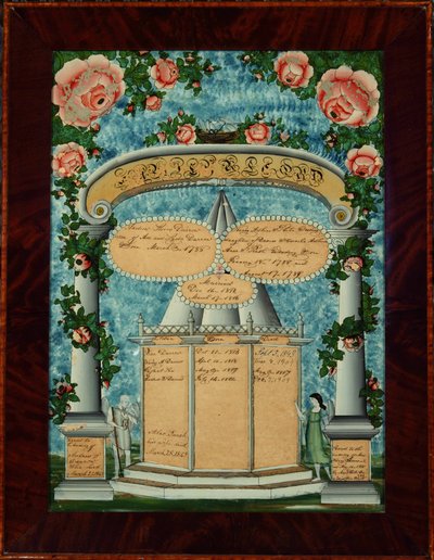 Registro familiar Darrow-Adkins-Wooding, 1825-1832 de American School