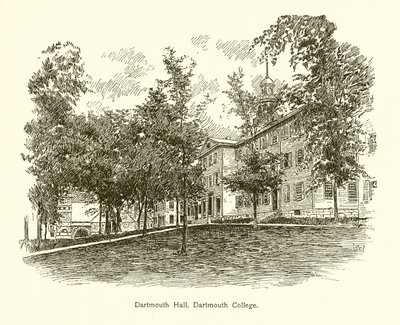 Dartmouth Hall, Dartmouth College de American School