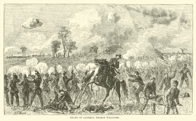 Muerte del General Thomas Williams, agosto 1862 de American School
