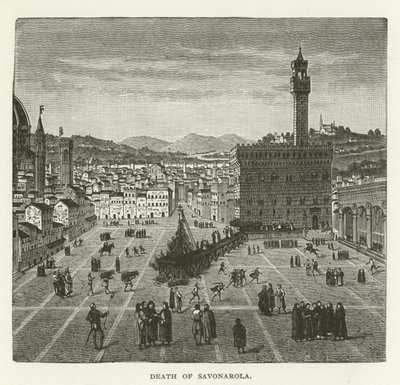 Muerte de Savonarola de American School