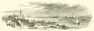 Partida de la expedición de Dupont desde Beaufort, enero 1863 de American School