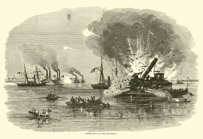 Destrucción del Westfield, enero 1863 de American School