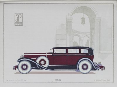 Automóviles DuPont: Sedán, 1921 de American School