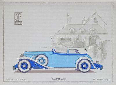 Automóviles DuPont: Transformable, 1921 de American School