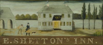Posada de E. Shetton, c.1820s de American School