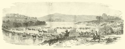 Early cruzando de nuevo el Potomac, julio 1864 de American School