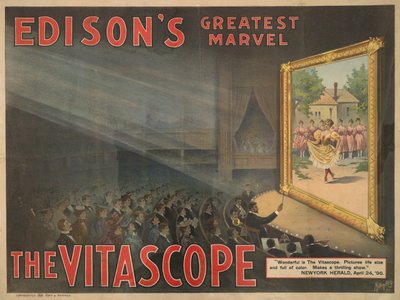 El mayor prodigio de Edison--El Vitascope, 1896 de American School