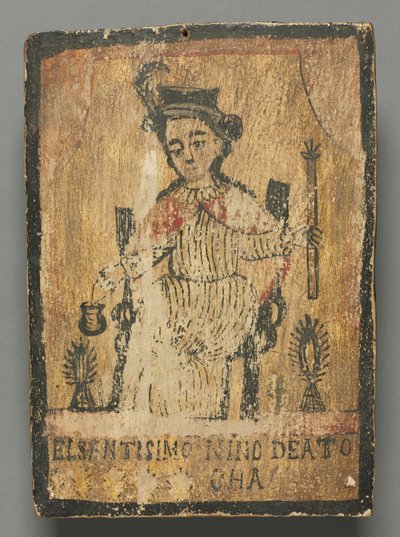 El Santo Nino de Atocha: santo de retablo de American School